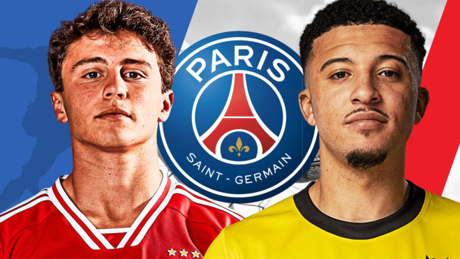 PSG : Jadon Sancho recruté au Paris SG après João Neves ? PSG : Jadon Sancho recruté au Paris SG après João Neves ?