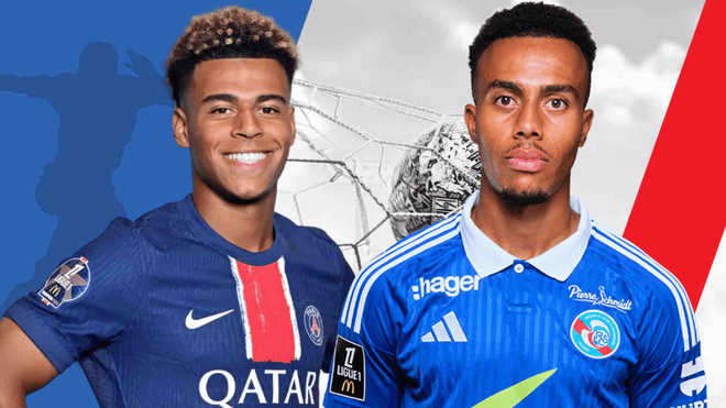 Strasbourg-PSG : Quand Désiré Doué provoque son frère Guéla Strasbourg-PSG : Quand Désiré Doué provoque son frère Guéla