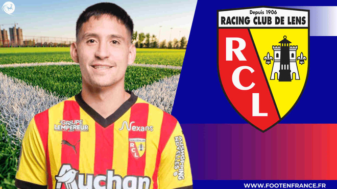 Martin Satriano a le sourire : deux bonnes nouvelles pour l'attaquant du RC Lens