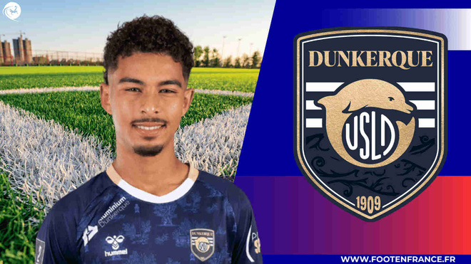 Yassine Gessime (USL Dunkerque) se moque ouvertement de Lisandru Olmeta (LOSC)