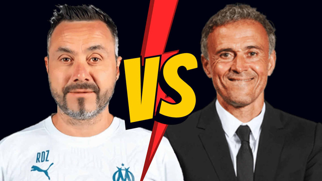 Roberto De Zerbi (OM) va faire plier Luis Enrique (PSG) : un polémiste prend les paris