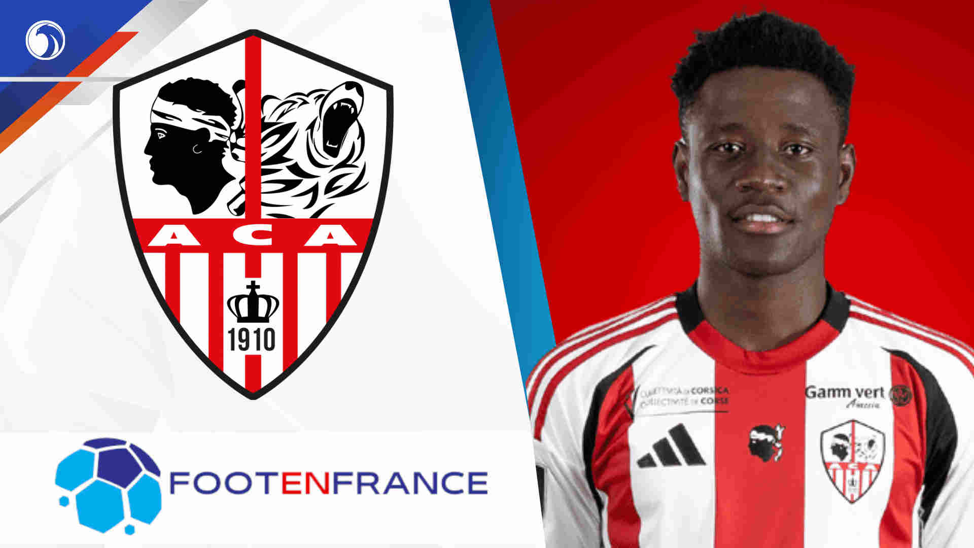 Arsène Kouassi (AC Ajaccio) intéresse le RC Lens Arsène Kouassi (AC Ajaccio) intéresse le RC Lens
