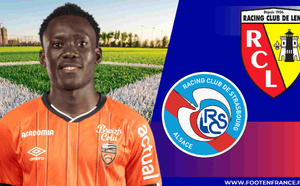 Arthur Avom (FC Lorient) intéresse le RC Strasbourg et le RC Lens Arthur Avom (FC Lorient) intéresse le RC Strasbourg et le RC Lens